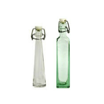 Bottiglia in vetro bianca da 40 ml oppure 100 ml